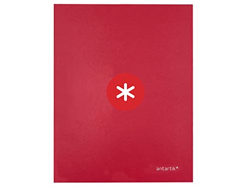 Ordner mit 4 Ringen, 40 mm, gemischt, Liderpapel Antartik, A4, himbeerfarben von Antartik