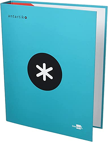 Ringbuch mit 4 Ringen, 40 mm, gemischte Liderpapel Anartik A4, Mintgrün Ringbuch mit 4 Ringen, 40 mm, gemischte Liderpapel Anartik A4, Mintgrün von Antartik