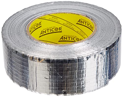 Aluminium Klebeband netzverstärkt 48mm x 50m von Lüftungs- und Klimaanlagen Aluminium Klebeband netzverstärkt 48mm x 50m von Lüftungs- und Klimaanlagen von Anticor