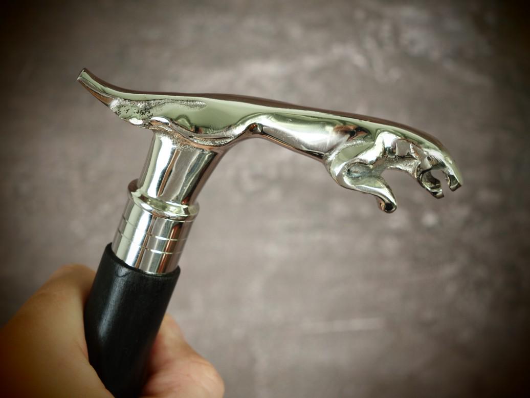 Majestic Jaguar Mascot Walking Stick - 35.4-Inch Elegant Cane With Intricate Walking Stick, Jaguar Mascot, Cane, Elegant Accessory Majestic Jaguar Mascot Walking Stick - 35.4-Inch Elegant Cane With Intricate Walking Stick, Jaguar Mascot, Cane, Elegant Accessory von AntiquaVinux