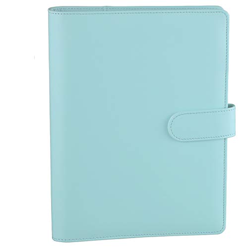 Antner A5 PU Leder Ringbuch, 6 runde Ringe nachfüllbar Notebook Binder für A5 Füllpapier Spiralbuch Reise Schreiben Notizbuch Tagebuch Binder Cover Blau Antner A5 PU Leder Ringbuch, 6 runde Ringe nachfüllbar Notebook Binder für A5 Füllpapier Spiralbuch Reise Schreiben Notizbuch Tagebuch Binder Cover Blau von Antner