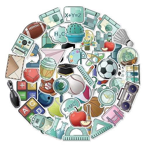 Anulely Dekorative Aufkleber - Niedliche Aufkleber Cartoon Schreibwaren Abziehbilder | Niedliche dekorative PVC-wasserdichte Kwaii-Aufkleber für Notebooks, Laptop, Wasserflaschen, Skateboards Anulely Dekorative Aufkleber - Niedliche Aufkleber Cartoon Schreibwaren Abziehbilder | Niedliche dekorative PVC-wasserdichte Kwaii-Aufkleber für Notebooks, Laptop, Wasserflaschen, Skateboards von Anulely
