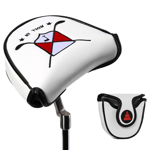 Anulely Golfschlägerhauben – Schläger-Putter-Schlägerhaube für Golf, tragbare Golfabdeckungen mit Magnetverschluss, Schlägerschutz für Anfänger, Golfliebhaber Anulely Golfschlägerhauben – Schläger-Putter-Schlägerhaube für Golf, tragbare Golfabdeckungen mit Magnetverschluss, Schlägerschutz für Anfänger, Golfliebhaber von Anulely