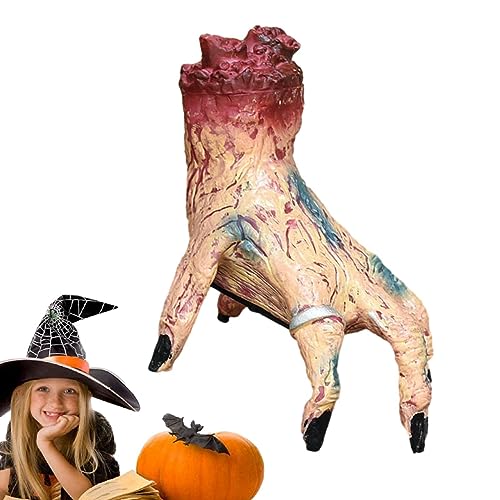 Anulely Halloween Hand Prop - Automatisches Kriechen Gruselige Bewegliche Hand - Halloween Dekoration Bewegliche Hand, Aktivierte Realistische Leichenteile für Spukhaus, Geisterfestival Anulely Halloween Hand Prop - Automatisches Kriechen Gruselige Bewegliche Hand - Halloween Dekoration Bewegliche Hand, Aktivierte Realistische Leichenteile für Spukhaus, Geisterfestival von Anulely