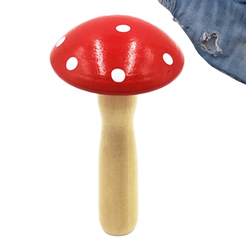 Anulely Holz-Stopfpilz – kleines Mehrzweck-Darner Tool – niedliche Socken, Pilz-Stopfer, leichtes Stopfzubehör für Strümpfe, Ärmel von Anulely