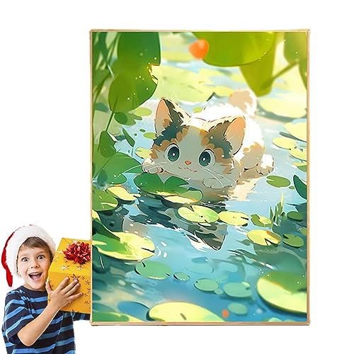 Anulely Malen nach Zahlen – Cartoon-Katzen-Malset mit nummerierten | Leinwand-Malsets für Erwachsene, lustiges und einfaches Malen nach Zahlen Kits für Anfänger Anulely Malen nach Zahlen – Cartoon-Katzen-Malset mit nummerierten | Leinwand-Malsets für Erwachsene, lustiges und einfaches Malen nach Zahlen Kits für Anfänger von Anulely