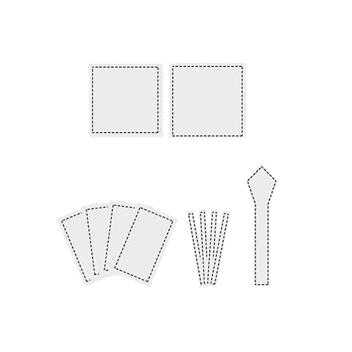 Anulely Nählineal-Set, Stoffschneidelineal – Set zur Herstellung von Geschenkboxen für Weihnachten, zum Selbermachen für die Herstellung von Geschenkboxen, hervorragende Korrekturwirkung Anulely Nählineal-Set, Stoffschneidelineal – Set zur Herstellung von Geschenkboxen für Weihnachten, zum Selbermachen für die Herstellung von Geschenkboxen, hervorragende Korrekturwirkung von Anulely