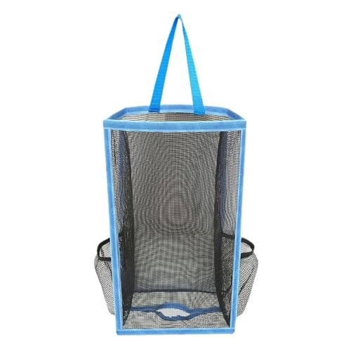 Anulely Netz-Müllsack – Müllbeutel aus Netzstoff, Aufbewahrungsbeutel | Recycling-Lebensmittel-Taschen-Behälter für Büros, Küche von Anulely