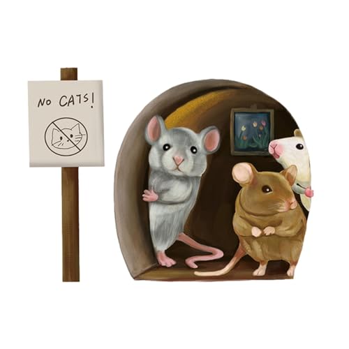 Anulely Realistische Mausloch-Wandkunst-Aufkleber, 3 Mäuse, Heimdekoration, Maus-Aufkleber, lustige Maus-Cartoon-Ecke, dekorativer PVC-Wandaufkleber, wasserdichter Aufkleber, Wanddekoration für Tür, 3 Anulely Realistische Mausloch-Wandkunst-Aufkleber, 3 Mäuse, Heimdekoration, Maus-Aufkleber, lustige Maus-Cartoon-Ecke, dekorativer PVC-Wandaufkleber, wasserdichter Aufkleber, Wanddekoration für Tür, 3 von Anulely