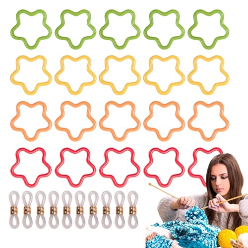 Crochet Notion | Locking Stitching Markers | Crochet Place Notion Clips, Crochet Locking Markers for Knitting and Crochet Accessories Crochet Notion | Locking Stitching Markers | Crochet Place Notion Clips, Crochet Locking Markers for Knitting and Crochet Accessories von Anulely