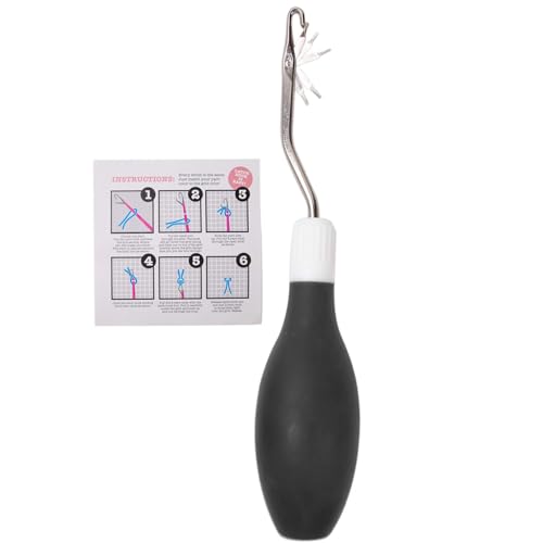 Knüpfhaken-Teppich-Sets – stabile Knüpfhaken-Sets für nahtloses Basteln, Metall-Häkelnadel, Knüpfhaken für Handwerk und Heimdekoration Knüpfhaken-Teppich-Sets – stabile Knüpfhaken-Sets für nahtloses Basteln, Metall-Häkelnadel, Knüpfhaken für Handwerk und Heimdekoration von Anulely