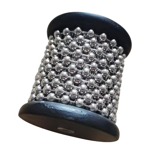 Musikinstrument - Pädagogischer Handschüttler | Holz Percussion Musikinstrument Pop Hand Shaker mit Metallperlen für Band Musikinstrument - Pädagogischer Handschüttler | Holz Percussion Musikinstrument Pop Hand Shaker mit Metallperlen für Band von Anulely