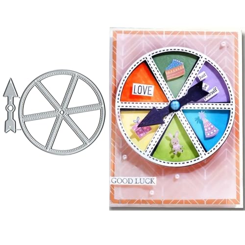 Metall-Stanzformen für Plattenspielerrahmen, Plattenspieler-Rahmen, Stanzformen, Papierkarten, Stanzschablonen für DIY, Prägung, Kartenherstellung, Buchanhänger, dekorative Papierschablonen von Anxendong