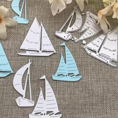 Metall-Stanzformen mit Segelboot-Rahmen, Segelboot-Rahmen, Papierkarten, Stanzschablonen für DIY, Prägung, Kartenherstellung, Buchanhänger, dekorative Papierschablonen, Scrapbooking Metall-Stanzformen mit Segelboot-Rahmen, Segelboot-Rahmen, Papierkarten, Stanzschablonen für DIY, Prägung, Kartenherstellung, Buchanhänger, dekorative Papierschablonen, Scrapbooking von Anxendong