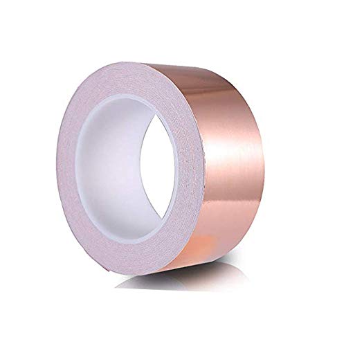 Anyasen Kupferband selbstklebend kupferfolie klebeband kupfer Kupferfolienband EMI Copper Kapton Foil Tape Abschirmband Kupferfolie Selbstklebend Klebeband Schneckenband Schneckenschutz 50mm x 30m Anyasen Kupferband selbstklebend kupferfolie klebeband kupfer Kupferfolienband EMI Copper Kapton Foil Tape Abschirmband Kupferfolie Selbstklebend Klebeband Schneckenband Schneckenschutz 50mm x 30m von Anyasen