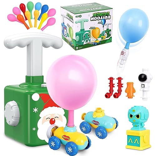Anyingkai Powerballon Set,Ballon Auto mit Pumpe, Luftballon Spielzeug, Power Ballon für Kinder, Powerballon Spielzeug, Ballon Angetriebenes Ballon Auto, Geschenke für Kinder von Anyingkai