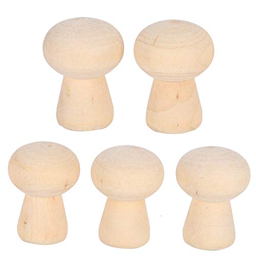 20 Stück Fleece aus Holz, Pilzkörper, Kopfform 20 Stück Fleece aus Holz, Pilzkörper, Kopfform von Aoaoy