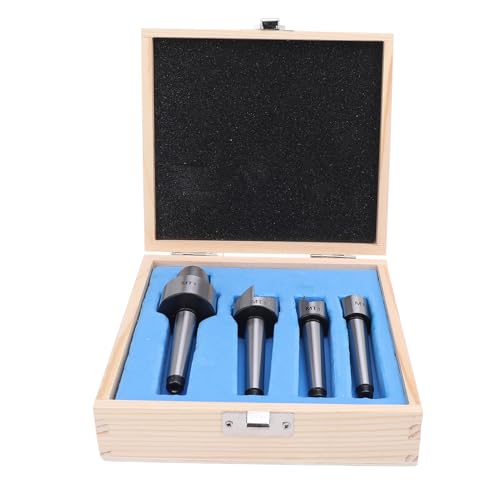 4-teiliges Set – MT1 Holzdrehmaschine Live Center und Antriebssporn Cup für Holz- und Metallbearbeitung, umfassende Hilfsmittel 4-teiliges Set – MT1 Holzdrehmaschine Live Center und Antriebssporn Cup für Holz- und Metallbearbeitung, umfassende Hilfsmittel von Aoaoy