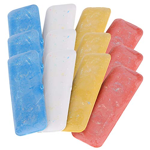 Aoaoy 12 -pcs -Kreide Zum Nähen von Stoff Markieren Farbenfrohe Schneiderblockzubehör mit 4 Farben, Leicht zu Rechteckiger Fester Block, Klare Linien, 5,5 Cm Länge Aoaoy 12 -pcs -Kreide Zum Nähen von Stoff Markieren Farbenfrohe Schneiderblockzubehör mit 4 Farben, Leicht zu Rechteckiger Fester Block, Klare Linien, 5,5 Cm Länge von Aoaoy