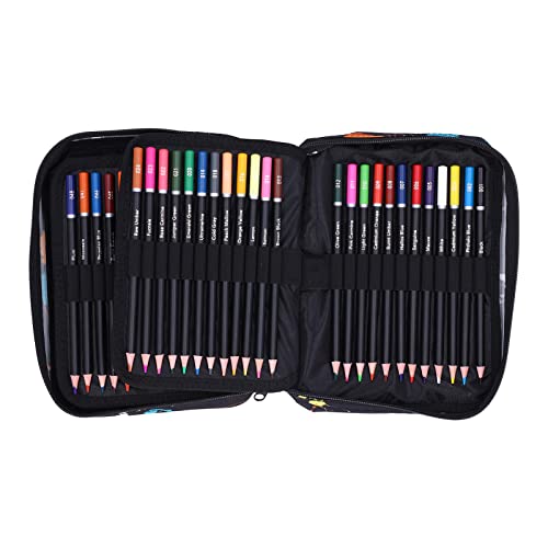 Aoaoy 72 Farbige Stifte Reißverschluss Hülle Set Qualität Soft Farbige Leitungen mit Nachfüllstiftstiftschärfer Zum Zeichnen von Malerei Aoaoy 72 Farbige Stifte Reißverschluss Hülle Set Qualität Soft Farbige Leitungen mit Nachfüllstiftstiftschärfer Zum Zeichnen von Malerei von Aoaoy