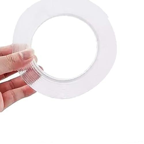 Aoaoy Doppelseitiges Klebeband, 3 Stück, doppelseitig, schwere Kassette, transparentes Montageband, doppelseitiges Klebeband, harter Klebstoff, verwendet für Teppiche von Aoaoy