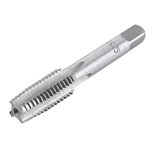 Aoaoy Metrisches Gewindebohrer aus Stahl, 7-teilig, M3, M4, M5, M6, M8, M10, M12, 8 x 4 x 1 M8 Taps Aoaoy Metrisches Gewindebohrer aus Stahl, 7-teilig, M3, M4, M5, M6, M8, M10, M12, 8 x 4 x 1 M8 Taps von Aoaoy