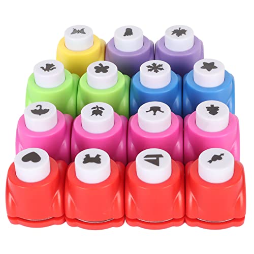 Aoaoy Stanzform aus Papier, 15-teilig, Set für Kinder, Loch, Handwerk, für Scrapbooking, Journalisierung, Grußbotschaften – stimuliert von Aoaoy