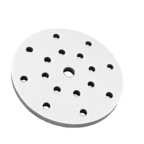 Aoaoy Weiches Schwammkissen, Schnittstellenkissen, Pad, Schaumstoff-Schnittstellenkissen, für Schleifpads (6 Zoll, 17 Löcher) von Aoaoy