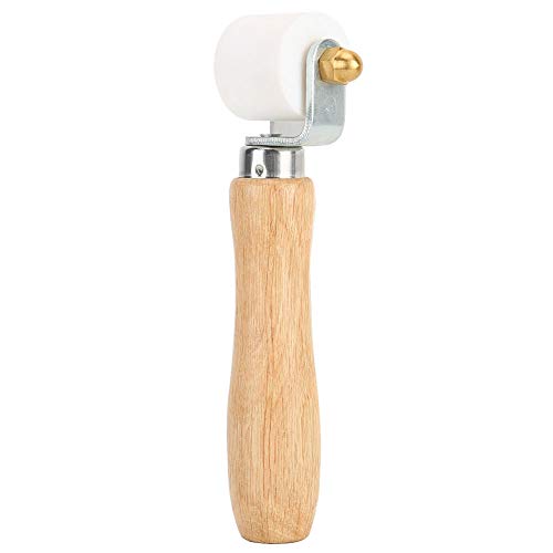 PTFE-Handdruckwalze, 28 mm, 2-Wege-Lager, Holzgriff, hitzebeständiges Schweißwerkzeug PTFE-Handdruckwalze, 28 mm, 2-Wege-Lager, Holzgriff, hitzebeständiges Schweißwerkzeug von Aoaoy