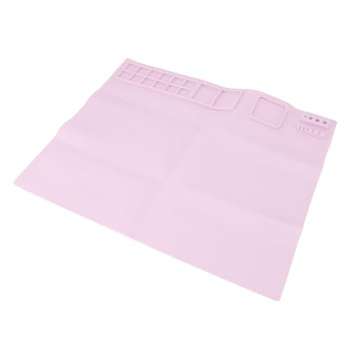 Silikonfarbenmatte, Flexible Silikonzeichnung, Wiederverwendbare Kunstmatte für mit Palette, Chaos-Herstellung Silikonfarbenmatte, Flexible Silikonzeichnung, Wiederverwendbare Kunstmatte für mit Palette, Chaos-Herstellung von Aoaoy