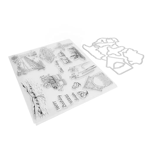 Transparente Stempel Handgemachte Wiederverwendbare Multifunktions DIY Transparente Stempel für Kartenproduktion Fotoalbum Grußkarten Umschläge von Aoaoy