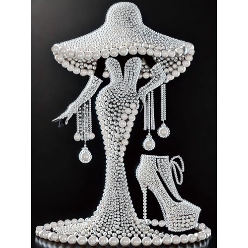 Aodejoy 5D Diamond Painting Elegante Damen, Diamond Painting Bilder Erwachsene, Teilweise Spezialform Bohrung DIY Diamant Kunst Malerei Home Wand Dekor 30x40cm-#4 Aodejoy 5D Diamond Painting Elegante Damen, Diamond Painting Bilder Erwachsene, Teilweise Spezialform Bohrung DIY Diamant Kunst Malerei Home Wand Dekor 30x40cm-#4 von Aodejoy