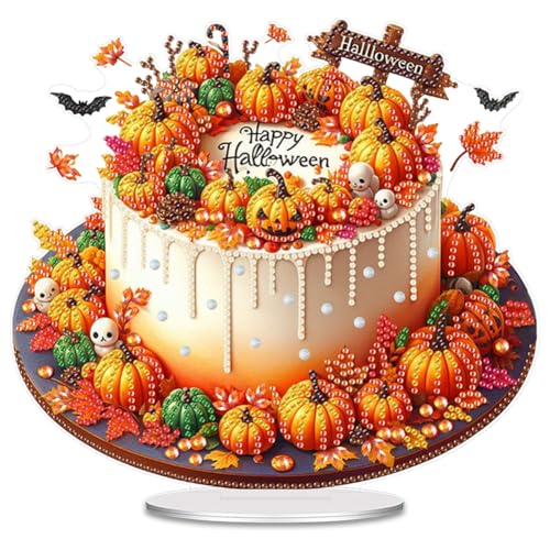 Aodejoy 5D Halloween Diamond Painting Aufsteller Deko Erwachsene,Desktop Diamond Painting,Festliches Geschenk Hausgeschenk,für Wohn Und Bürodekoration-Halloween Aodejoy 5D Halloween Diamond Painting Aufsteller Deko Erwachsene,Desktop Diamond Painting,Festliches Geschenk Hausgeschenk,für Wohn Und Bürodekoration-Halloween von Aodejoy