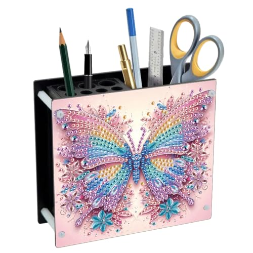 Aodejoy Büro Schreibtisch Organizer-Diamond Painting Stiftehalter Bleistifthalter Stifte Organizer Stiftebox Stifteköcher Desktop-Schreibtisch-Bürobedarf Geschenke zur Abschlusszeit-Schmetterling Aodejoy Büro Schreibtisch Organizer-Diamond Painting Stiftehalter Bleistifthalter Stifte Organizer Stiftebox Stifteköcher Desktop-Schreibtisch-Bürobedarf Geschenke zur Abschlusszeit-Schmetterling von Aodejoy