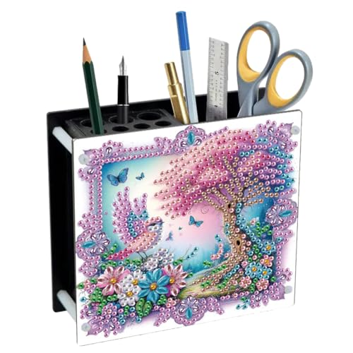 Aodejoy Büro Schreibtisch Organizer-Diamond Painting Stiftehalter Bleistifthalter Stifte Organizer Stiftebox Stifteköcher Desktop-Schreibtisch-Zubehör Bürobedarf Geschenke Abschlusszeit-Baum Vogel Aodejoy Büro Schreibtisch Organizer-Diamond Painting Stiftehalter Bleistifthalter Stifte Organizer Stiftebox Stifteköcher Desktop-Schreibtisch-Zubehör Bürobedarf Geschenke Abschlusszeit-Baum Vogel von Aodejoy