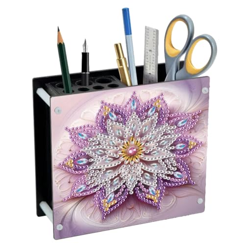 Aodejoy Büro Schreibtisch Organizer-Diamond Painting Stiftehalter Bleistifthalter Stifte Organizer Stiftebox Stifteköcher Desktop-Schreibtisch-Zubehör Bürobedarf Geschenke Abschlusszeit-Rosa Blume Aodejoy Büro Schreibtisch Organizer-Diamond Painting Stiftehalter Bleistifthalter Stifte Organizer Stiftebox Stifteköcher Desktop-Schreibtisch-Zubehör Bürobedarf Geschenke Abschlusszeit-Rosa Blume von Aodejoy