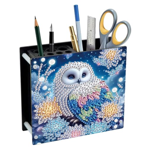 Aodejoy Büro Schreibtisch Organizer-Diamond Painting Stiftehalter Bleistifthalter Stifte Organizer Stiftebox Stifteköcher Desktop-Schreibtisch-Zubehör Bürobedarf Geschenke zur Abschlusszeit-Eule Aodejoy Büro Schreibtisch Organizer-Diamond Painting Stiftehalter Bleistifthalter Stifte Organizer Stiftebox Stifteköcher Desktop-Schreibtisch-Zubehör Bürobedarf Geschenke zur Abschlusszeit-Eule von Aodejoy