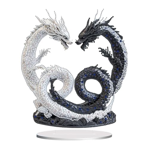 Aodejoy Diamond Painting Aufsteller, Tiere Diamond Painting, DIY diamond painting tischdeko, 5d Diamant-Painting zum Aufstellen Geschenk Mädchen-Drache 1 Aodejoy Diamond Painting Aufsteller, Tiere Diamond Painting, DIY diamond painting tischdeko, 5d Diamant-Painting zum Aufstellen Geschenk Mädchen-Drache 1 von Aodejoy