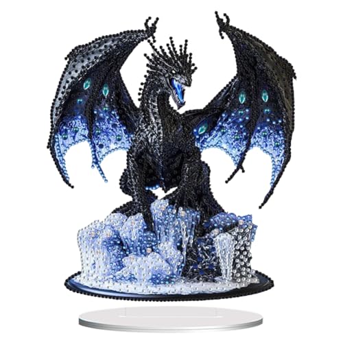Aodejoy Diamond Painting Aufsteller, Tiere Diamond Painting, DIY diamond painting tischdeko, 5d Diamant-Painting zum Aufstellen Geschenk Mädchen-Drache 3 Aodejoy Diamond Painting Aufsteller, Tiere Diamond Painting, DIY diamond painting tischdeko, 5d Diamant-Painting zum Aufstellen Geschenk Mädchen-Drache 3 von Aodejoy