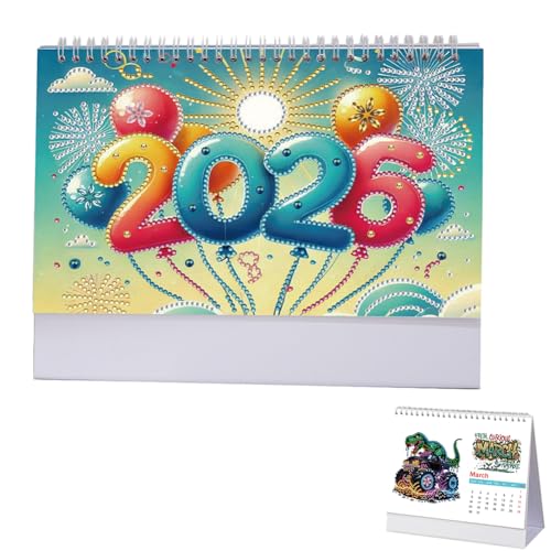 Aodejoy Diamond Painting Kalender 2026,Diamantmalerei Tischkalender zum Aufstellen,Diamant Malerei Weihnachten Schreibtisch Kalender,Jan 2026 - Dez,12 Monatskalender,Geschenk -Blau Aodejoy Diamond Painting Kalender 2026,Diamantmalerei Tischkalender zum Aufstellen,Diamant Malerei Weihnachten Schreibtisch Kalender,Jan 2026 - Dez,12 Monatskalender,Geschenk -Blau von Aodejoy