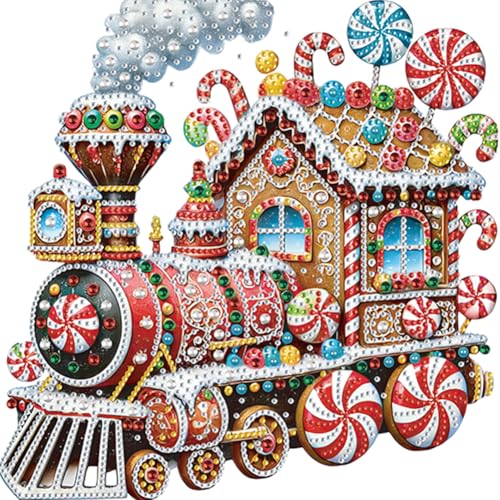 Weihnachten Diamond Painting für Erwachsene,Christmas Diamant Painting Kits Bilder,Hirsch Zug Diamant Malerei DIY Diamantmalerei Bilder Set 30x30cm für Wanddekor Geschenk für Weihnachten-#7 Weihnachten Diamond Painting für Erwachsene,Christmas Diamant Painting Kits Bilder,Hirsch Zug Diamant Malerei DIY Diamantmalerei Bilder Set 30x30cm für Wanddekor Geschenk für Weihnachten-#7 von Aodejoy