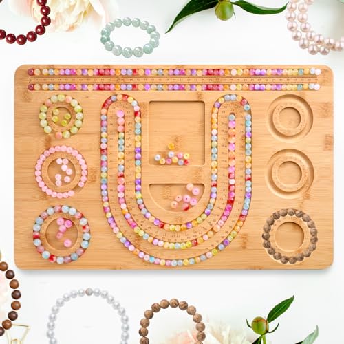 Aohcae Bambusperlenbretter – Schmuckdesign-Matten für Armbänder und Halsketten von Aohcae