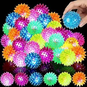 Aohcae 12 Stück Igelball Leuchtball ,LED Igelball, kindergeburtstag gastgeschenke,leuchtball kinder igel,Mitgebsel Kindergeburtstag, Jump Ball Leuchtspielzeug, Led Flummies für Kinder Kindergeburtstag Aohcae 12 Stück Igelball Leuchtball ,LED Igelball, kindergeburtstag gastgeschenke,leuchtball kinder igel,Mitgebsel Kindergeburtstag, Jump Ball Leuchtspielzeug, Led Flummies für Kinder Kindergeburtstag von Aohcae