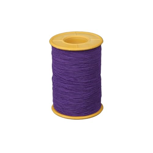 1 Spule elastische Kordel elastisches Nähgarn lila dehnbarer Faden zum Nähen, Polstern von Aoktorkit