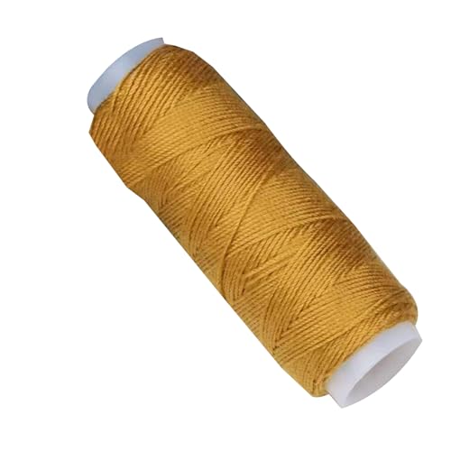 5 Spulen 150M Polyester Nähgarn gelb Nähgarn zum Nähen, Polstern von Aoktorkit