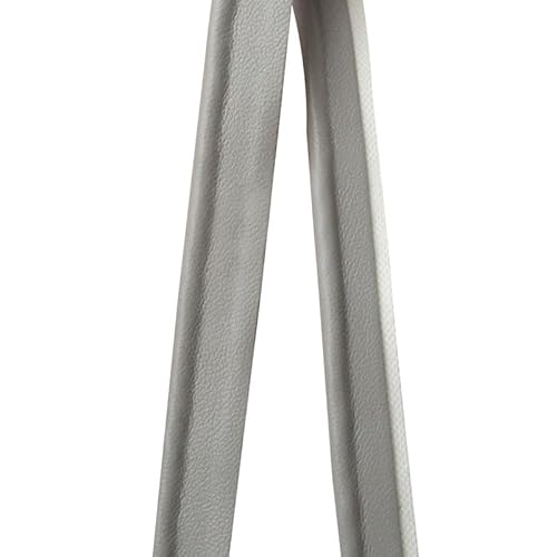 5 m hellgraue Lederpaspel-Bordüre, 1 cm breit, Schrägband, paspeliert, für Kleidung, Stoffkante, Nähband 5 m hellgraue Lederpaspel-Bordüre, 1 cm breit, Schrägband, paspeliert, für Kleidung, Stoffkante, Nähband von Aoktorkit