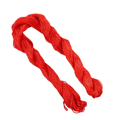 5 x 12 m Nylon-Nähgarn, rot, Nähgarn zum Nähen, Polstern von Aoktorkit