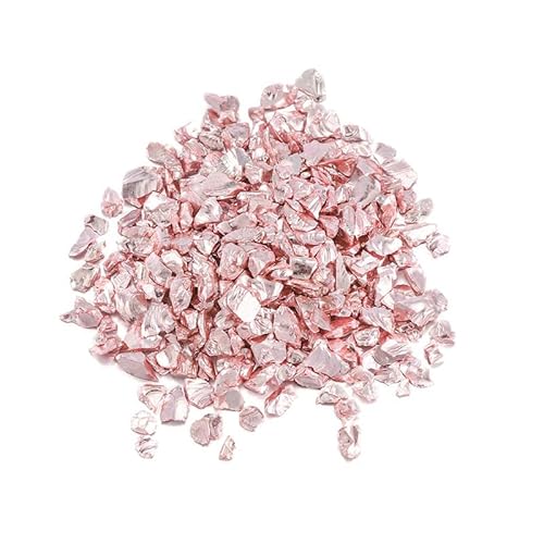 50 g Crushed Glass Pink, unregelmäßige Metallic-Chips, zerbrochene Glaschips zum Basteln, Glaskies für mikroskopische Landschaftsgestaltung, Dekoration, 1–4 mm 50 g Crushed Glass Pink, unregelmäßige Metallic-Chips, zerbrochene Glaschips zum Basteln, Glaskies für mikroskopische Landschaftsgestaltung, Dekoration, 1–4 mm von Aoktorkit