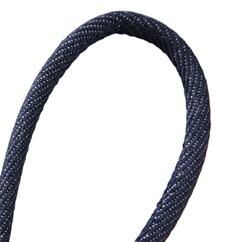 6 mm Denim-Stoff, runde Schnur, 5 m Stich, Denim-Stoffseil für Heimwerker, Handwerk, Taschenherstellung, Dunkelblau 6 mm Denim-Stoff, runde Schnur, 5 m Stich, Denim-Stoffseil für Heimwerker, Handwerk, Taschenherstellung, Dunkelblau von Aoktorkit