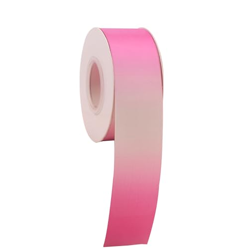 Dekoratives Band mit Farbverlauf, doppelseitig, Satinband für Bastelarbeiten, Geschenkverpackungen, 4 cm x 20 Meter Dekoratives Band mit Farbverlauf, doppelseitig, Satinband für Bastelarbeiten, Geschenkverpackungen, 4 cm x 20 Meter von Aoktorkit